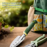 16-Piece Aluminum Garden Tool Set with Tote thumbnail 8
