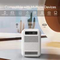 Nordic Style 1080P Mini Projector thumbnail 5