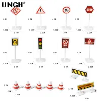 15Pcs Toddler Mini Traffic Signs Road Block Toy Set thumbnail 5