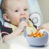 2PC Silicone Suction Baby Feeding Bowls thumbnail 5