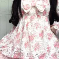 Y2K Floral Vintage Sweet Elegant Dress thumbnail 5