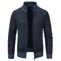Men's Korean Slim Fit Knit Cardigan thumbnail 6