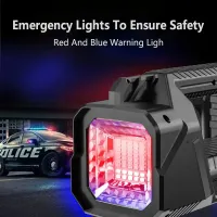 Solar USB Rechargeable XHP70 LED Flashlight thumbnail 4