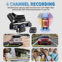 TiESFONG i7pro-WB 4K Dash Cam thumbnail 2