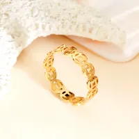 Adjustable Coin Chain Stackable Ring thumbnail 4
