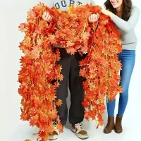 Fall Maple Leaf Garland Artificial Vine thumbnail 2