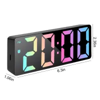 LED Digital Alarm Clock with Date & Temperature thumbnail 6