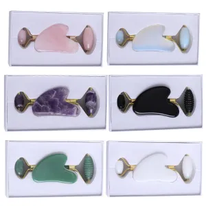 Facial Gua Sha Rose Quartz Jade product 2