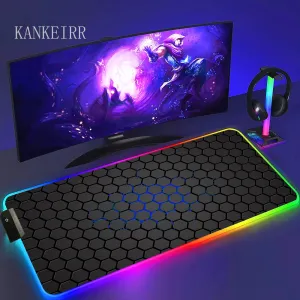 RGB Mouse Pads Extra Large Desk Mat Gaming product 2