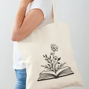 Aesthetic Canvas Tote Bags Minimalist product 3
