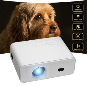 Portable 1080p Mini Projectors Bedroom product 1