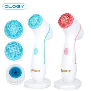 Сонічні силіконові електричні щітки для очищення обличчя до $12 product 3