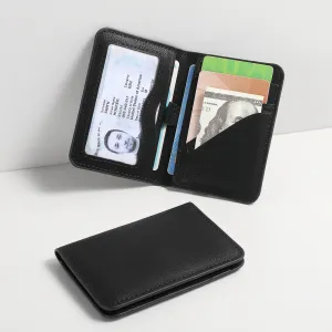 Minimalist Leather Wallets Men Slim RFID product 3