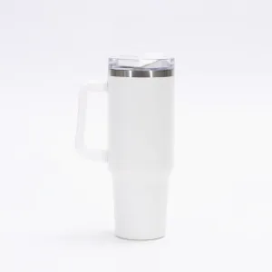 Insulated Tumblers with Handle and Straw product 1