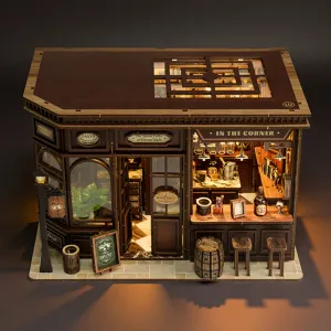 Best DIY Miniature Dollhouse Kits & Furniture Under $30 product 4