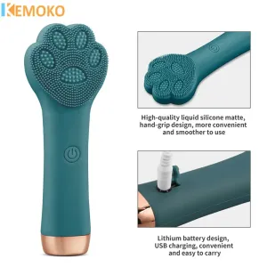 Сонічні силіконові електричні щітки для очищення обличчя до $12 product 2