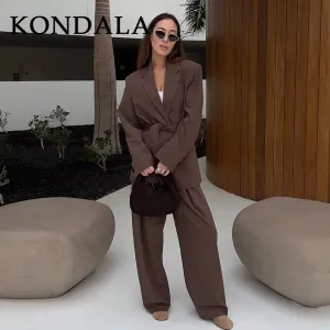 Oversized Blazers Women Office Street Style product 1