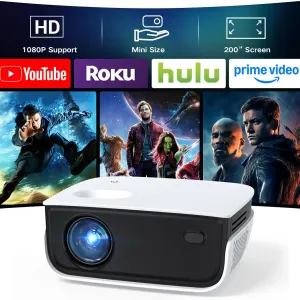 Portable 1080p Mini Projectors Bedroom product 4