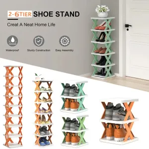 Best Narrow Stackable Shoe Racks under $20 for Small Entryways 2024 V3 product 1