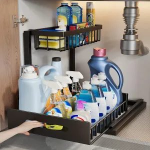 Best Under Sink Storage Organizers under $25 for Small Kitchens 2024 V3 product 2