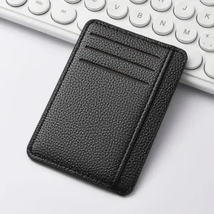 Minimalist Leather Wallets Men Slim RFID product 4