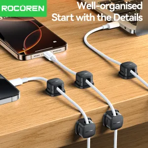 Best Desk Cable Management under $20 — Boxes, Clips, Velcro Ties and Raceways product 4