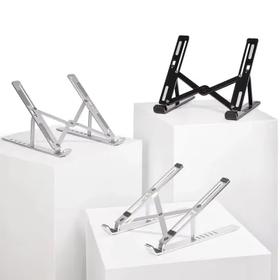Laptop Stand Aluminum for Macbook Adjustable Portable More Stabe Laptop Stand Cooling Stand Foldable Notebook Holder