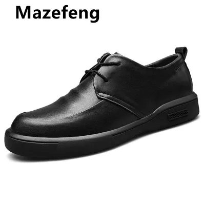 2021 New Men Dress Shoes High Quality Leather Formal Shoes Men Big Size 38-45 Oxford Shoes for Men Fashion Office Shoes Men