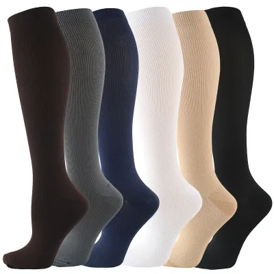 Compression Socks Running Sports Socks Medical Nursing For Flight Travel Pregnancy Edema Diabetes Varicose Veins Socks