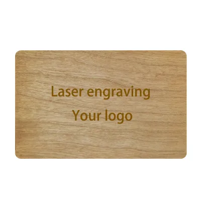 Customize your wooden NFC digital business card