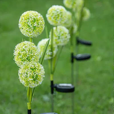 Garden Solar Dandelion Lights Outdoor Decor Light Waterproof Stake Lights For Yard Pathway Patio