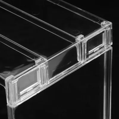 Refrigerator Divider Organizer Acrylic Fridge Storage Rack Stackable Shelf For Kitchen Pantry Leftover Holder Cabinet