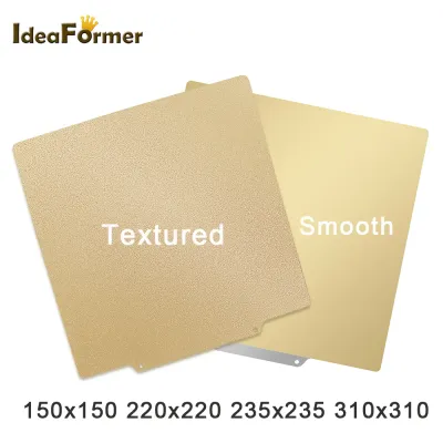 PEI Sheet 220x220 235x235 310x310 Textured/Smooth Spring Steel Double/Single Side Flexible PEI Magnetic Build Plate 3d printer