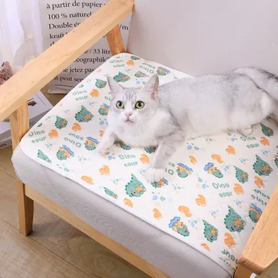 Pet summer cooling latex mat dog mat cat sleeping mat dog kennel ice silk cooling mat ice mat pet supplies