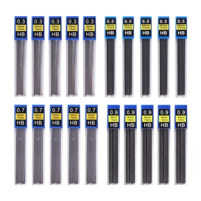Student Stationery 0.3mm 0.5mm 0.7mm 0.9mm Drawing Pencil Lead Refill Pencil Refill Automatic Pencil HB Pencil Refills