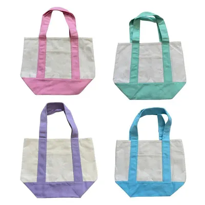 Large Canvas Tote Bag Minimalist Commuter Shoulder Bag Reusable Shopping Tote Fashionable Laptop Sleeve for Women Men Students