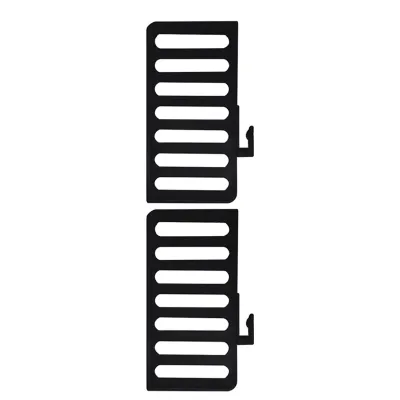 2Pcs Shoe Cabinet Divider Plastic Organizer for Entryway Shoes Shoe Rack Stability and Closet Shelf Organizer Cabinet Dividers