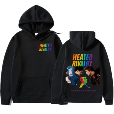 Trendy Graphic Hoodie Shane Hollander Heated Rivalry Y2k Clothes Harajuku Oversized Aesthetic Sweatshirts Casual Cozy Streetwear