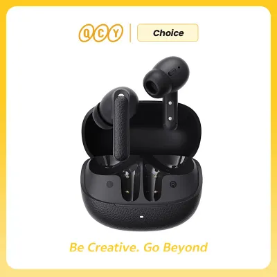 QCY Buds ANC -45dB Adaptive Noise Cancelling Wireless Bluetooth 5.4 Earbuds 6 Mics Clear Call 10mm Dynamic Driver Earphone 25Hrs