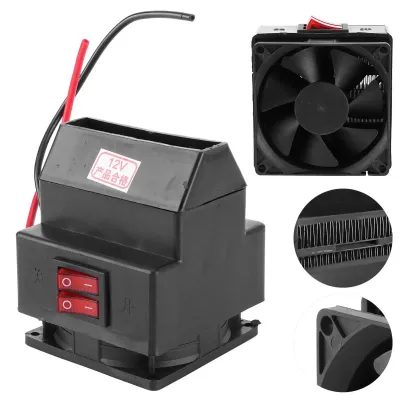 Car Heater Defroster 12V 24V Portable Windshield Defogger Demister Fan for Vehicle Truck Van Bus Winter Use