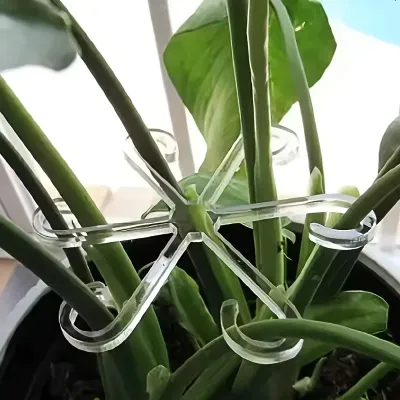 1PCS Large Hanging Plant Stand, Iron Hooks, Suitable For Flowerpot Decoration, Indoor And Outdoor Use Plant Accessories