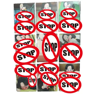 9Pcs/set Anime Dragon Ball Z GT Videl ACG Sexy Nude Card Super Saiyan Homemade Comic Collection Card Toy Game DIY Gift