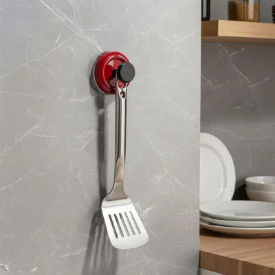 Colorful Suction Cup Wall Hooks, Strong Adhesion No Drilling, Great For Bathroom Kitchen Hanging Towels Bags