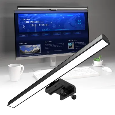 LED Monitor Light Bar 33cm 50cm Desk Lamp Setup Monitor Lights for PC Computer Screen Light Reading Table Lamp Stepless Dimming
