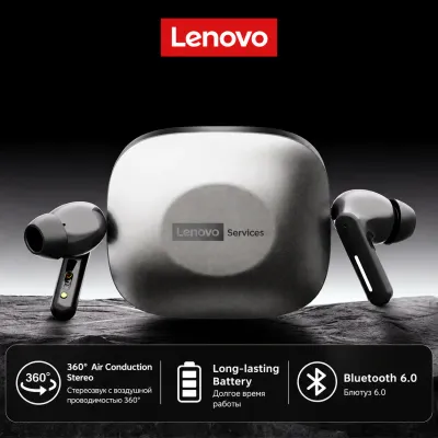 New Lenovo LE209 Wireless Bluetooth Earphone Business Music Bluetooth Headphone HD Call with Mic 30H Battery Life Gaming Headset