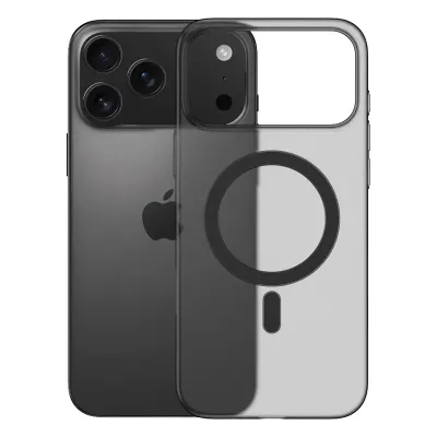 Luxury Ultra Thin Magnetic Translucent Matte Case For iPhone 17 16 15 14 13 12 Pro Max Plus 17 Air For Magsafe Clear Back Cover