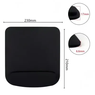 Large Thickened EVA Ergonomic Mouse Pad - Non-Slip Wrist Support for Office & Computer Gaming Comfortable Mouse Mat Accessory