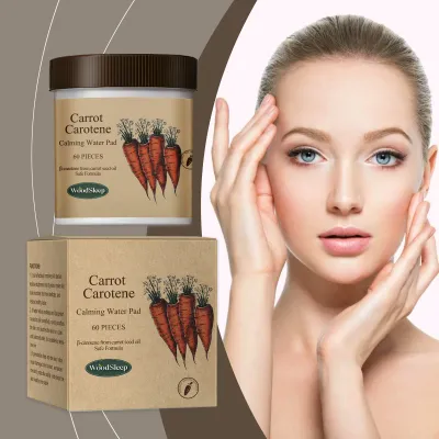 Carotenoid Calming Pads Repairing Damage Hydrating Smoothing Nourishing Firming Brighten Antioxidant Moisturizing Facial Mask