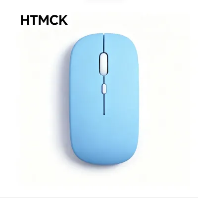 HTMCK Bluetooth-compatible Wireless Silent Mouse, Portable Computer Mice for Laptop, Tablet, Working & Gaming