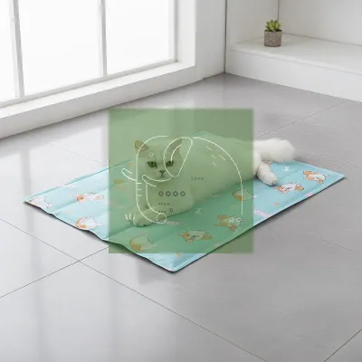Reusable Pet Cooling Mat Waterproof Gel Pad For Dogs Cats Summer Non Toxic Cool Bed Mat Accessories Gift